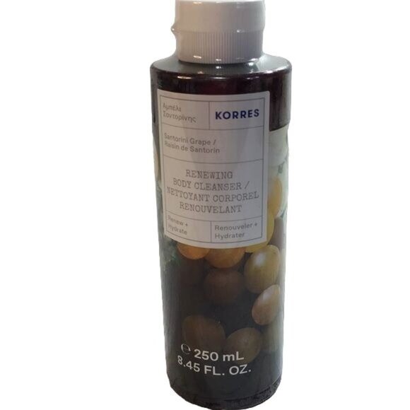 Korres Womens Renewing Body Cleanser Renew Hydrate 8.45 oz New - Picture 1 of 4